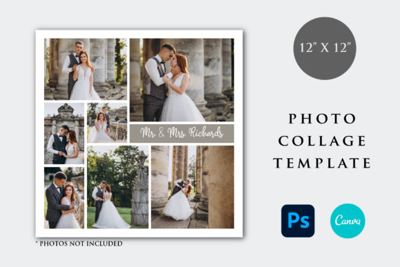 12x12 Wedding Photo Collage Template: A Designer's Guide