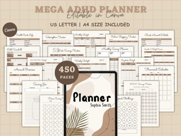 ADHD Planner for Work: Master Your ADHD Journal Plan