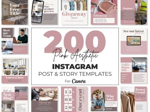 Beautiful Instagram Templates for Canva: Your Design Solution