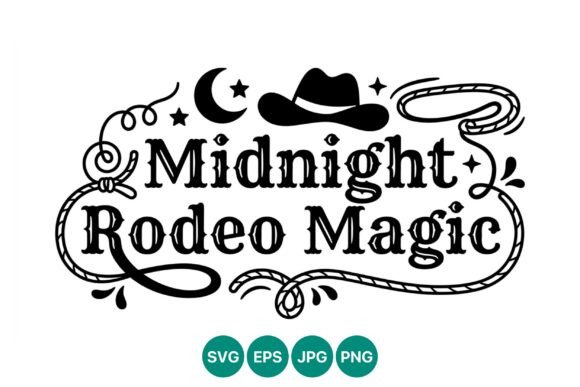 Midnight Rodeo Magic: A Vintage Western Design Kit