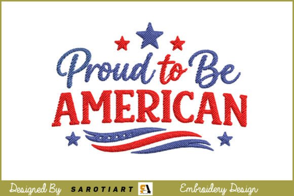 Proud to Be American: A Patriotic Design for Your Projects