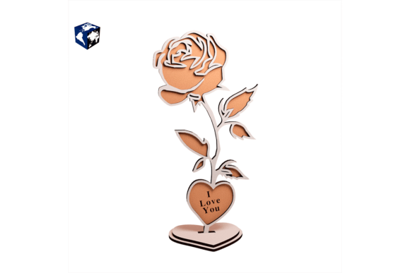 Rosa En Corte Laser: A Beautiful Decorative Gift