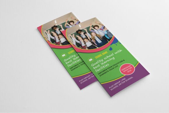 School Admission Trifold Brochure: A Modern Template