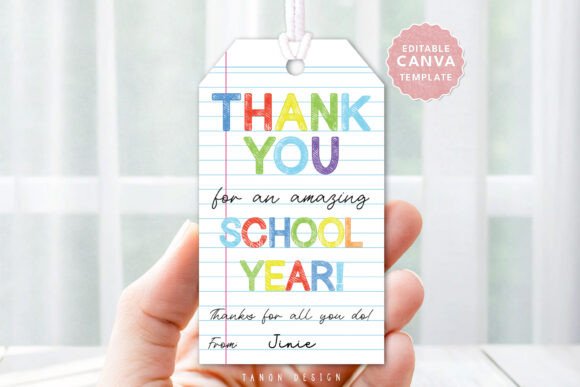 Show Gratitude with Thank You Teacher Appreciation Tags