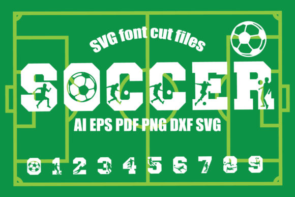 Soccer Cut Files: Creative Design Elements for Sports Projects