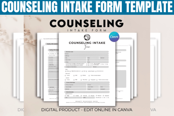 Streamline Your Practice with a Customizable Counseling Intake Form Template