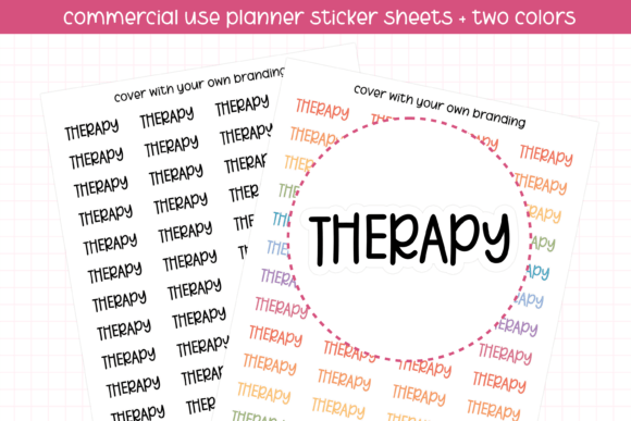 Therapy Planner Stickers: Elevate Your Self-Care Journaling